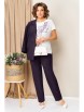 Брючный костюм артикул: 1429 баклажан от VOLNA - вид 4