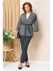 Брючный костюм артикул: 1437 серо-графитовый от VOLNA - вид 1