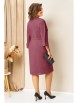 Платье артикул: 1443 бруснично-розовый от VOLNA - вид 2