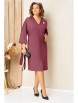 Платье артикул: 1443 бруснично-розовый от VOLNA - вид 4
