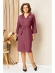 Платье артикул: 1443 бруснично-розовый от VOLNA - вид 1