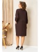 Платье артикул: 1449 шоколадно-коричневый от VOLNA - вид 2
