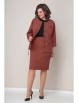 Юбочный костюм артикул: 1249 терракот от VOLNA - вид 3