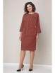 Юбочный костюм артикул: 1249 терракот от VOLNA - вид 1