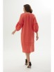 Платье артикул: 424-010 коралловый от MALI - вид 2