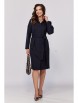 Платье артикул: 424-049 синяя полоска от MALI - вид 1