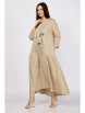 Платье артикул: 424-006 тёмно-бежевый от MALI - вид 10