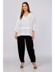 Блузка артикул: 625-057 белый от MALI - вид 15