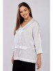 Блузка артикул: 625-057 белый от MALI - вид 6