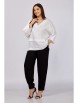 Блузка артикул: 625-057 белый от MALI - вид 1