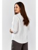 Блузка артикул: 625-076 белый, серая вышивка от MALI - вид 16