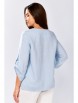Блузка артикул: 625-078 голубой от MALI - вид 5