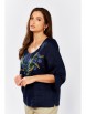 Блузка артикул: 625-078 синий от MALI - вид 12