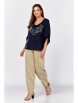 Блузка артикул: 625-078 синий от MALI - вид 16