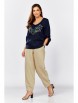 Блузка артикул: 625-078 синий от MALI - вид 17
