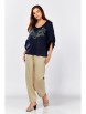 Блузка артикул: 625-078 синий от MALI - вид 19
