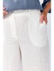 Брюки артикул: 325-062 белый от MALI - вид 5