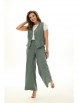 Брючный костюм артикул: 724-030 морская зелень от MALI - вид 4