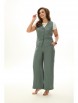 Брючный костюм артикул: 724-030 морская зелень от MALI - вид 1