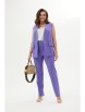 Брючный костюм артикул: 722-120 лиловый от MALI - вид 5